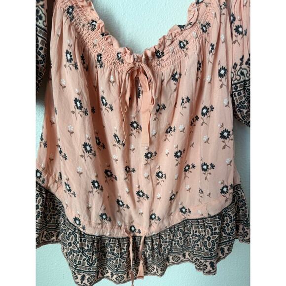 Spell and The Gypsy Lionheart Off Shoulder Blouse Size Small - Picture 7 of 10